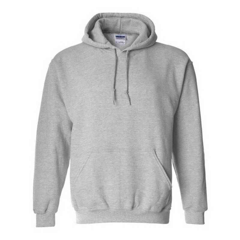 Heavy Blend Kapuzenpullover Hoodie Kapuzensweater Herren Grau XXL von Gildan