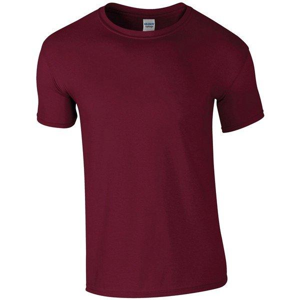 Soft Style Tshirt Herren Bordeaux M von Gildan