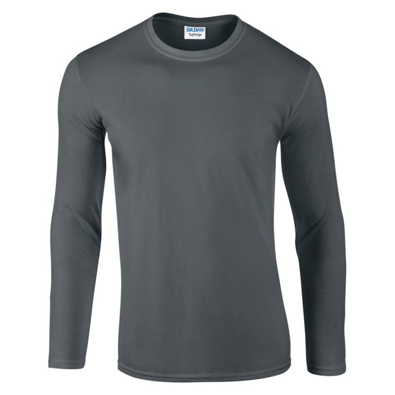 Soft Style Tshirt Herren Charcoal Black XXL von Gildan