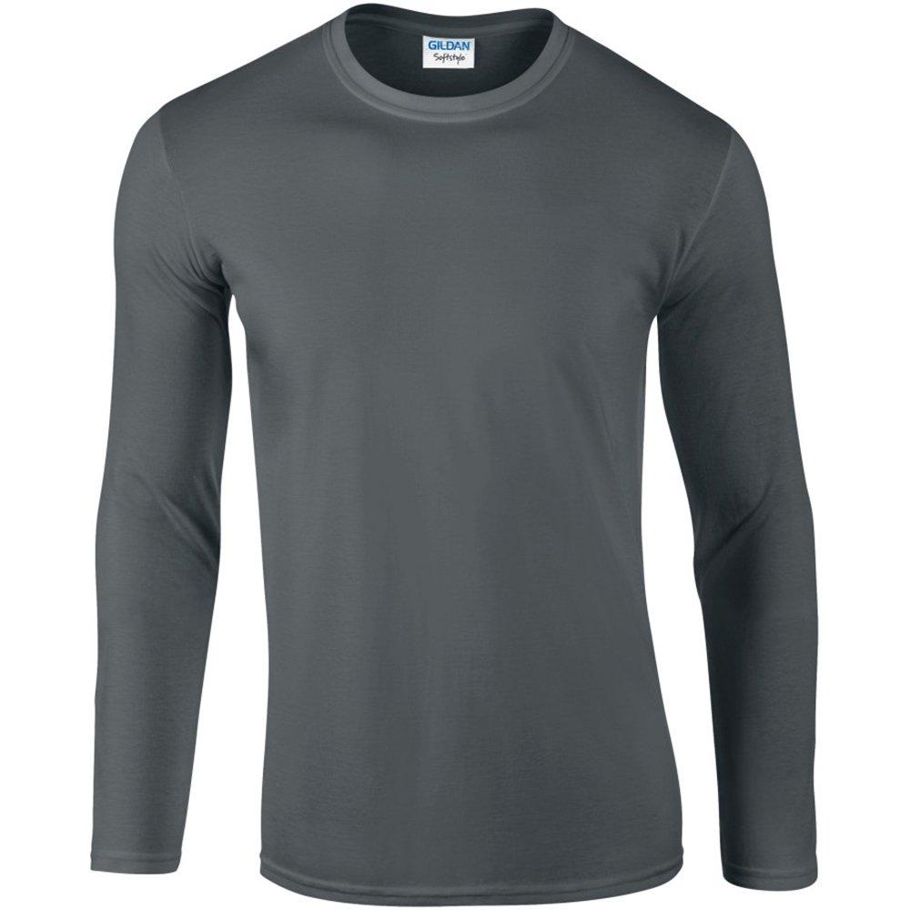 Soft Style Tshirt Männer (5 Stückpackung) Herren Charcoal Black L von Gildan