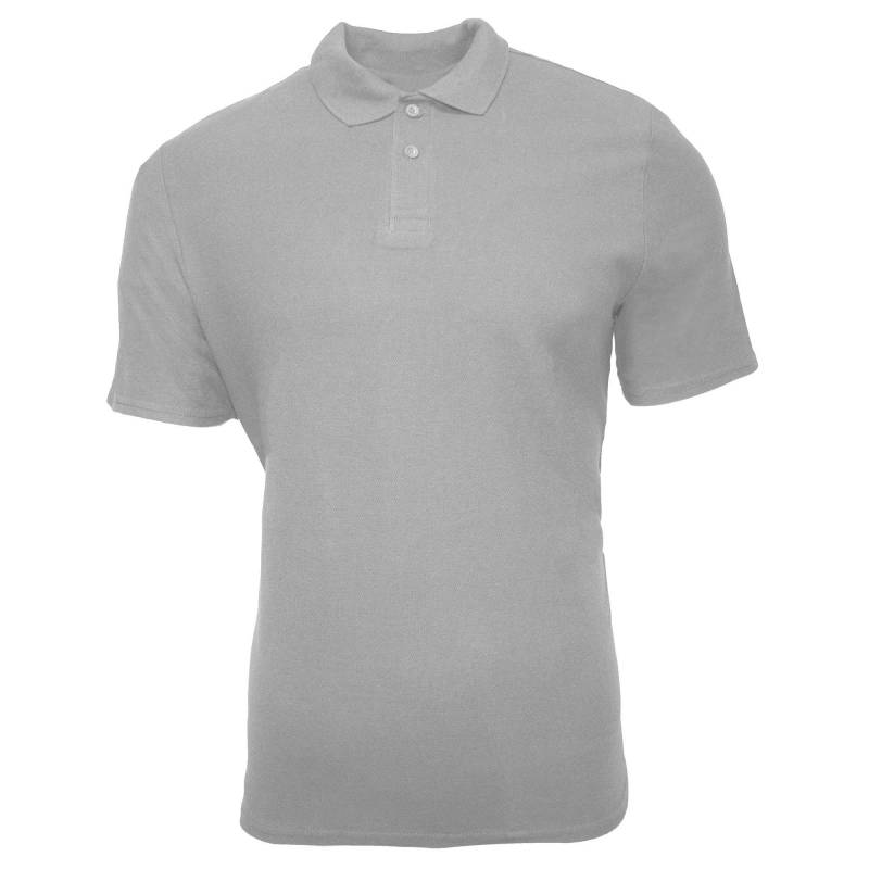 Softstyle Doppel Pique Polo-hemd Herren Grau 3XL von Gildan