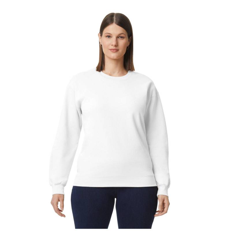 Softstyle Fleeceoberteil Damen Weiss 3XL von Gildan