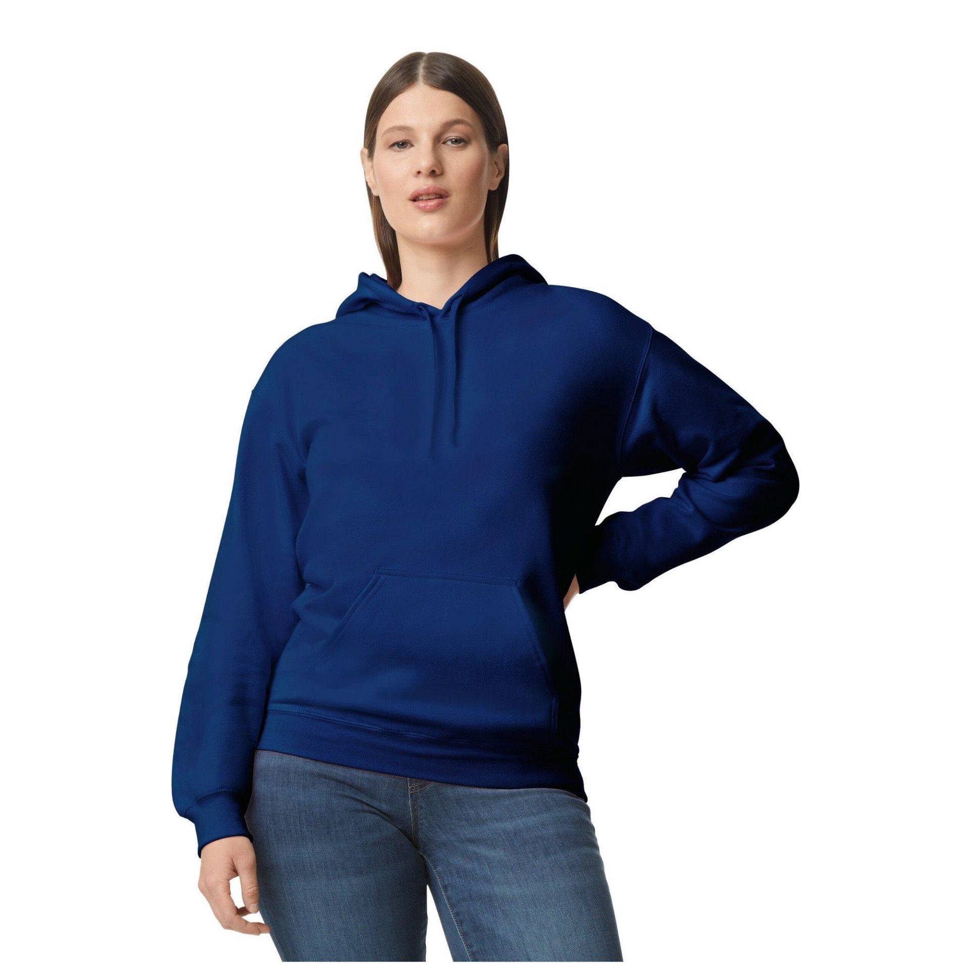 Softstyle Kapuzenpullover Mittelschwer Damen Marine 3XL von Gildan