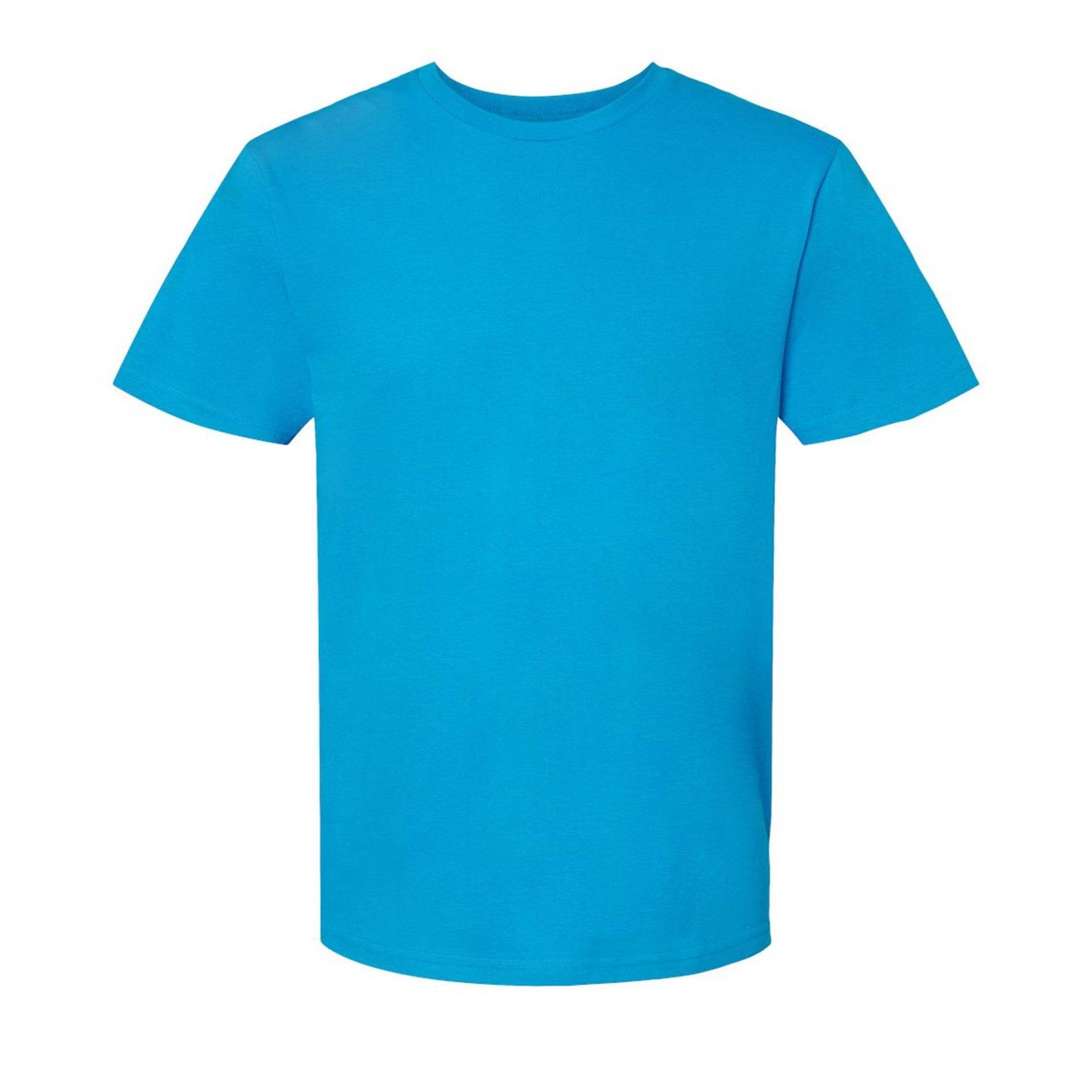 Softstyle Tshirt Damen Blau L von Gildan