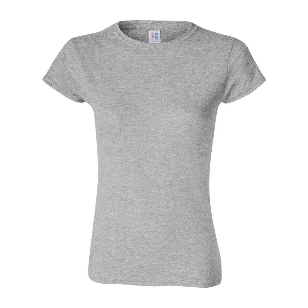 Softstyle Tshirt Damen Grau S von Gildan