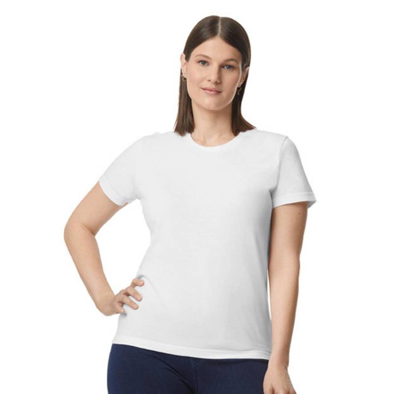 Gildan - Softstyle TShirt, für Damen, Weiss, Größe M von Gildan