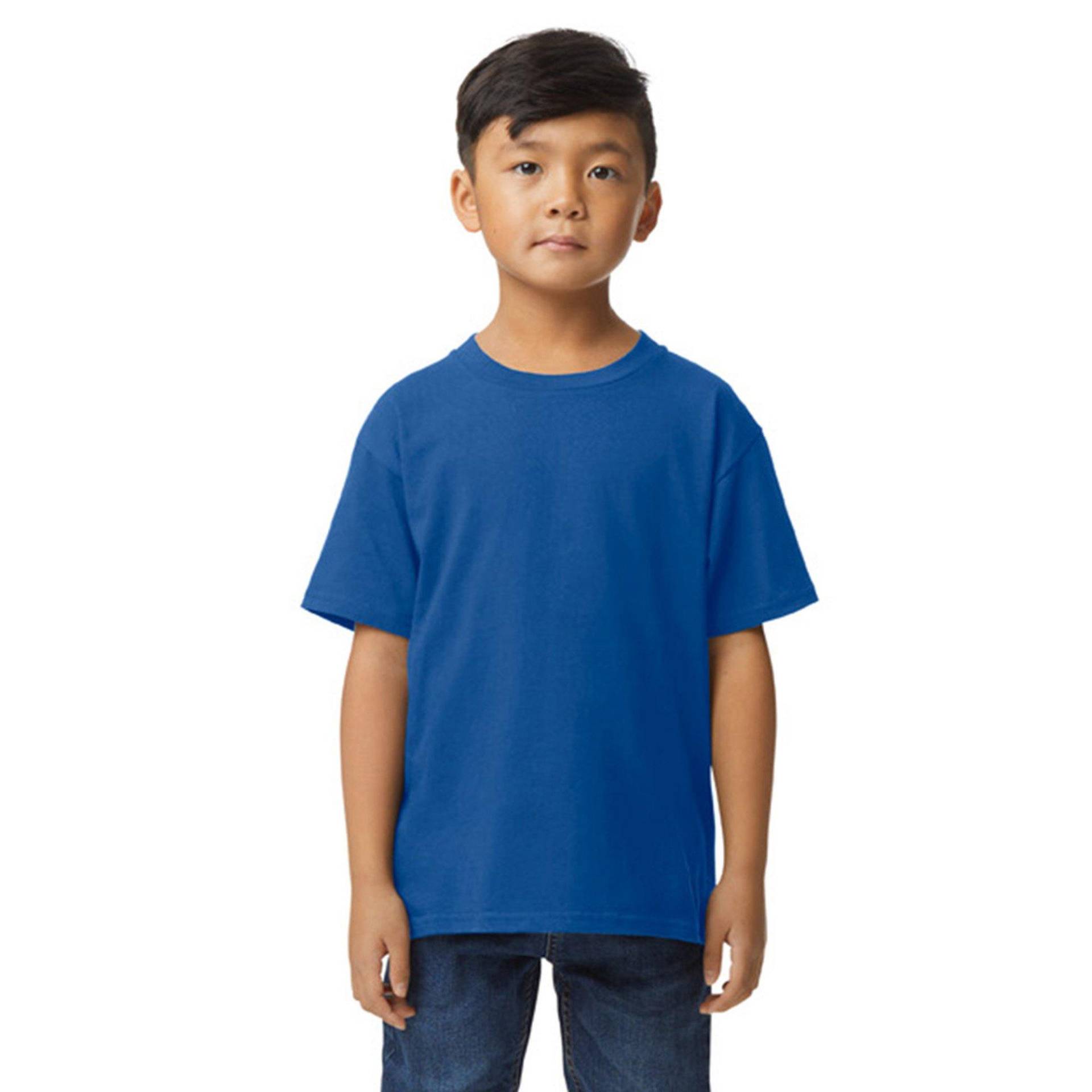 Softstyle Tshirt Jungen Königsblau L von Gildan