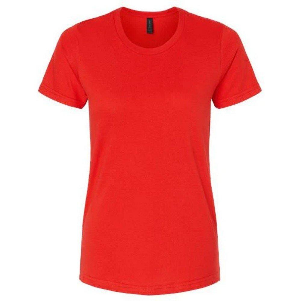 Softstyle Tshirt Mittelschwer Damen Rot Bunt S von Gildan
