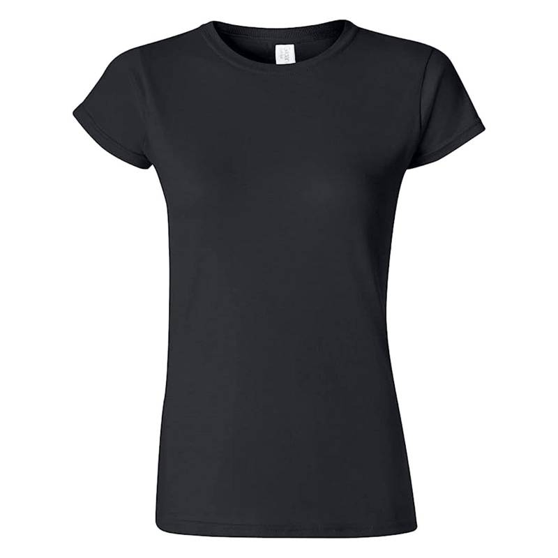 Softstyle Tshirt Mittelschwer Damen Schwarz M von Gildan