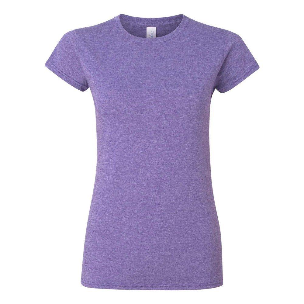 Softstyle Tshirt Mittelschwer Damen Violett M von Gildan