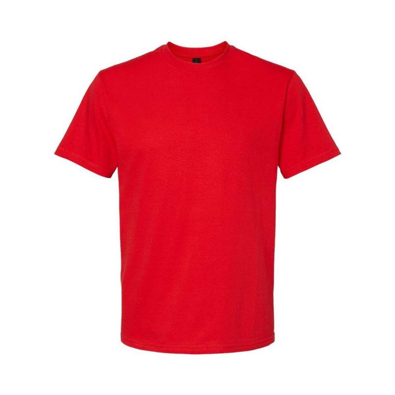 Softstyle Tshirt Mittelschwer Herren Rot Bunt XL von Gildan