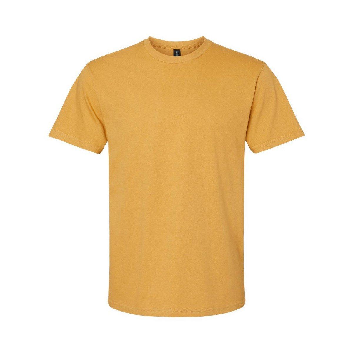 Softstyle Tshirt Mittelschwer Herren Senfgelb S von Gildan