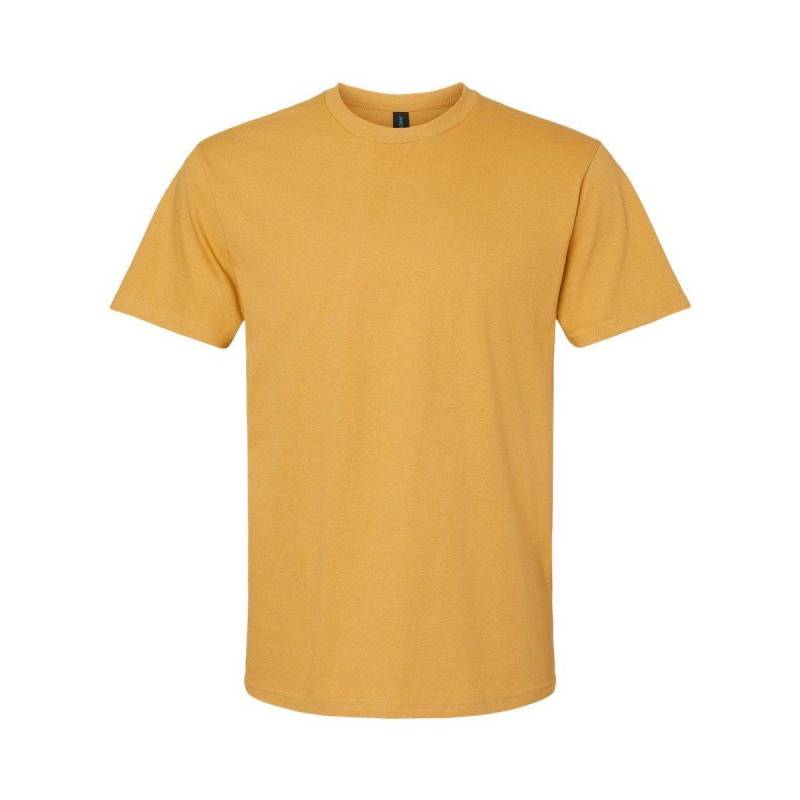 Softstyle Tshirt Mittelschwer Herren Senfgelb S von Gildan