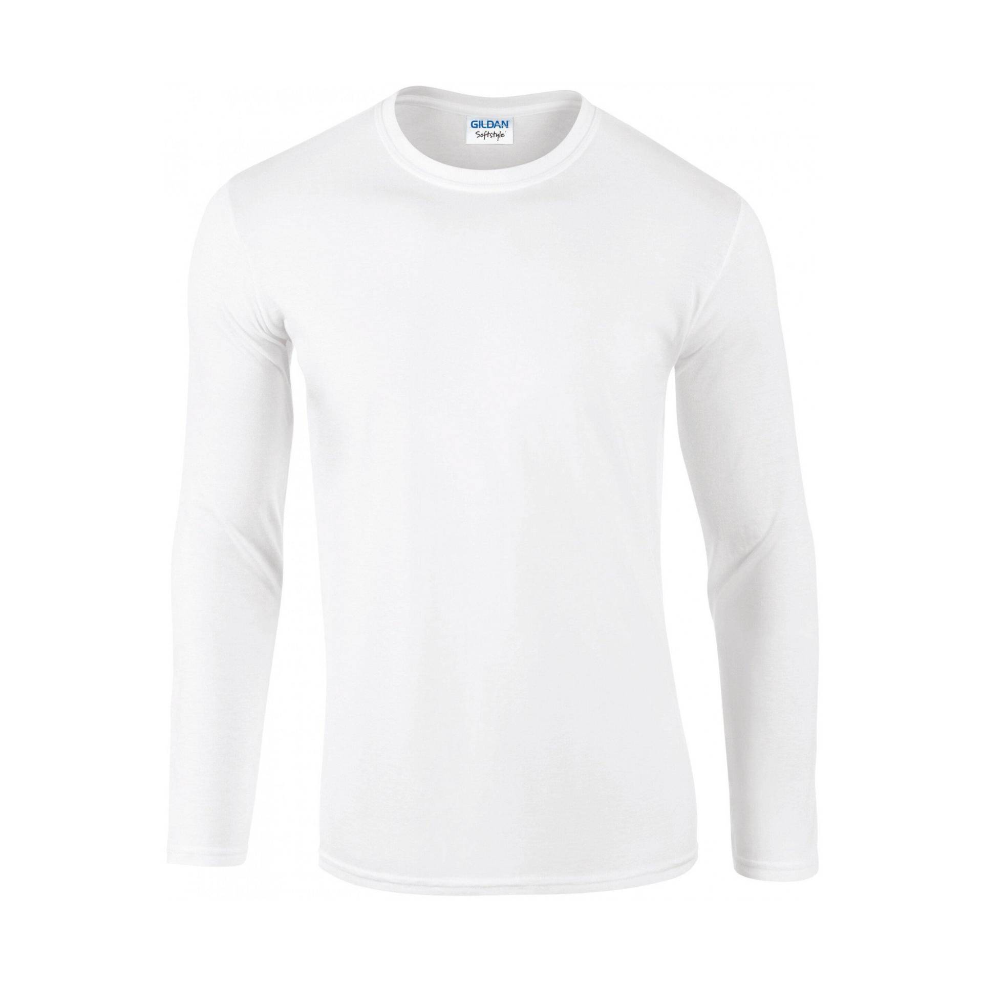 T-shirt Mit Langen Ärmeln Softstyle Herren  S von Gildan