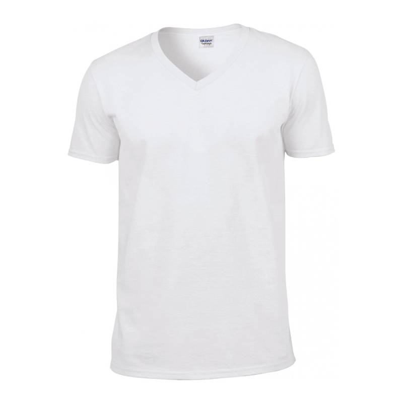 T-shirt Mit V-ausschnitt Softstyle Herren  L von Gildan