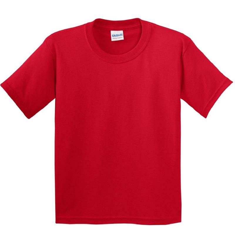 Tshirt (2 Stückpackung) Jungen Rot Bunt M von Gildan