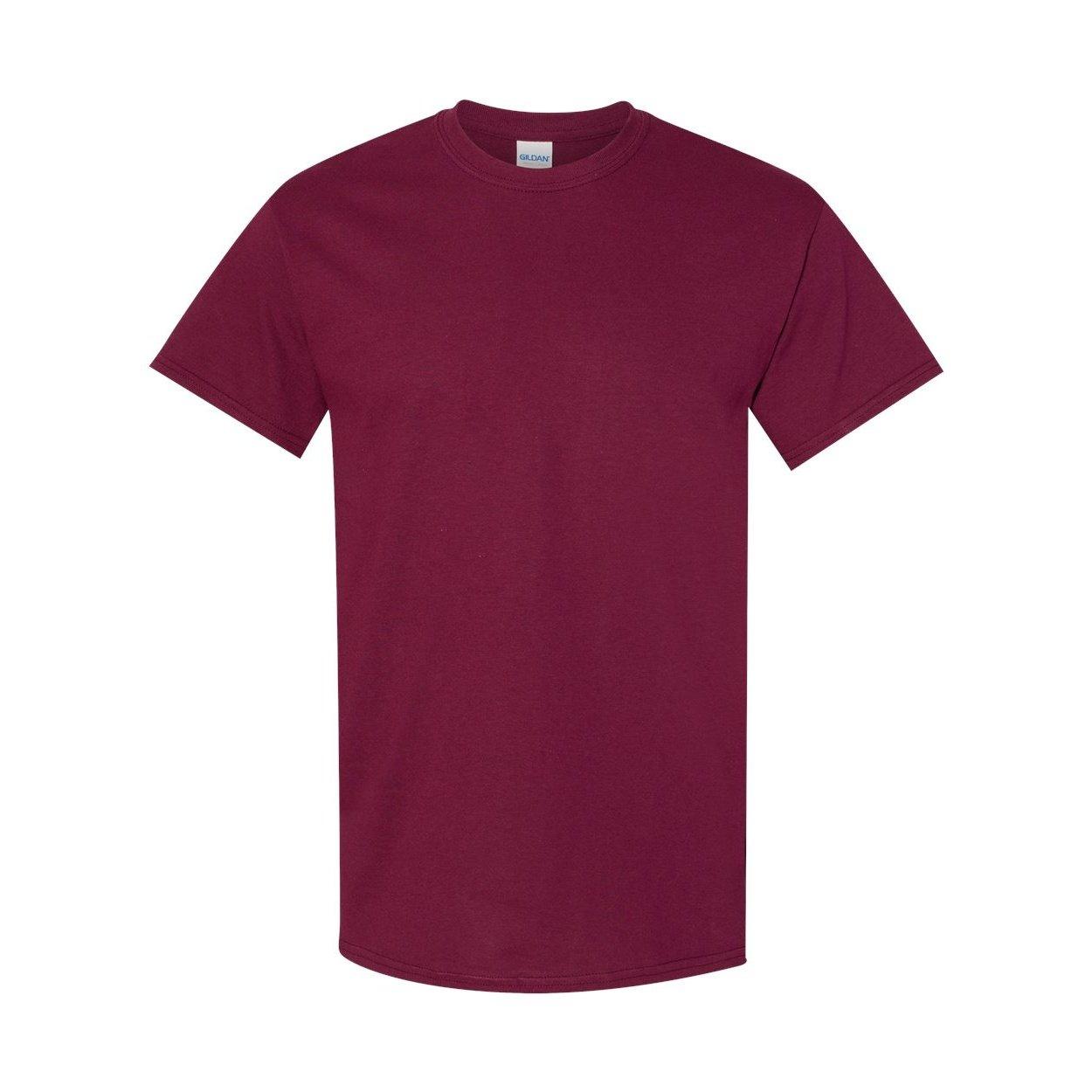 Tshirt (5 Stückpackung) Herren Bordeaux S von Gildan