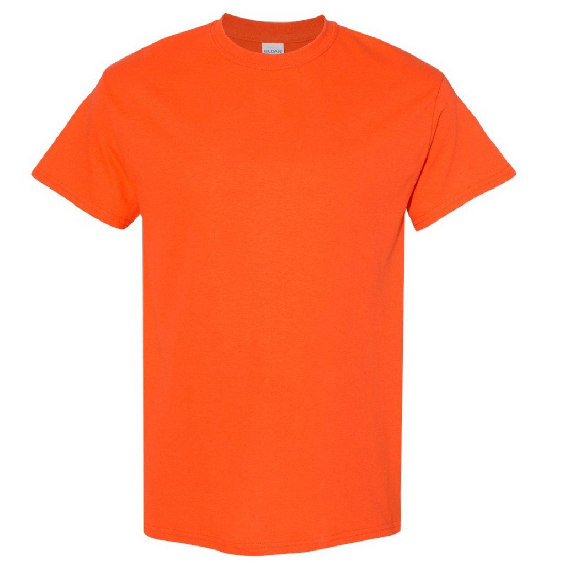 Tshirt (5 Stückpackung) Herren Orange 3XL von Gildan