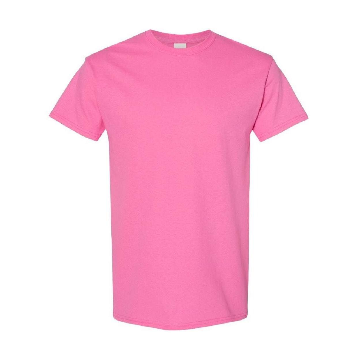 Tshirt (5 Stückpackung) Herren Pink L von Gildan