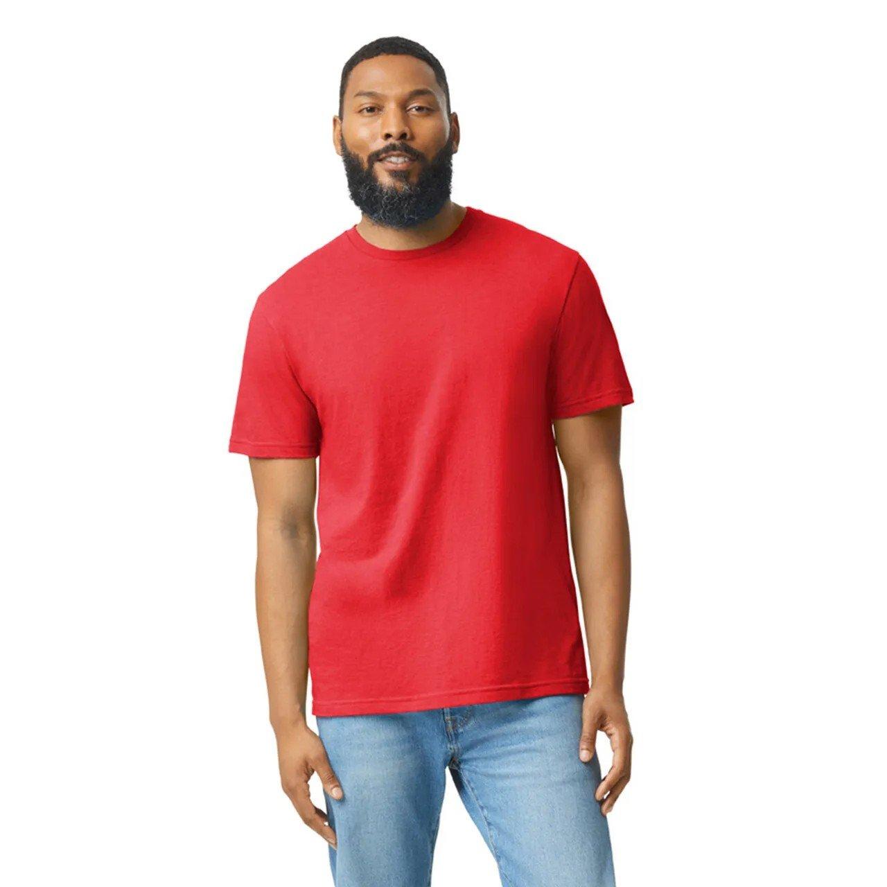 Tshirt Damen Rot Bunt XL von Gildan