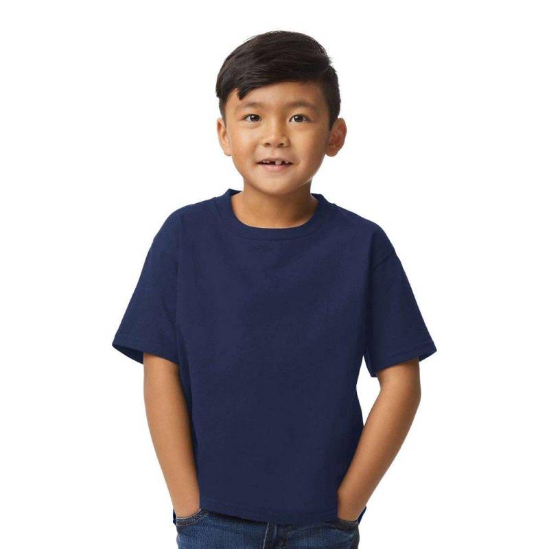 Tshirt Weiche Haptik Jungen Marine XL von Gildan