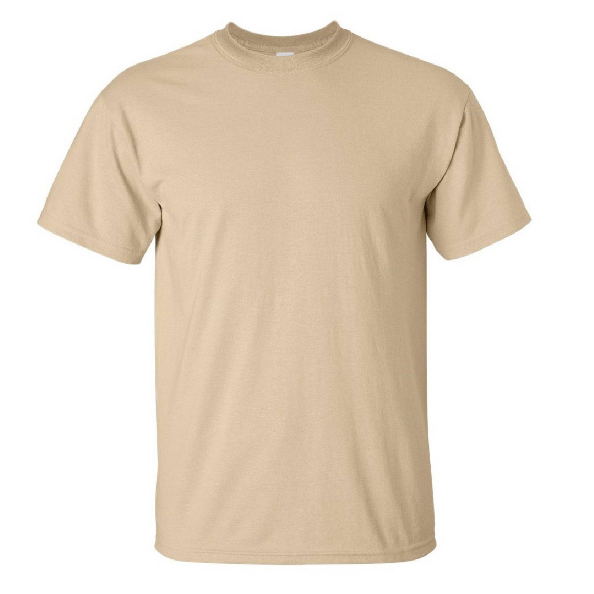 Ultra Tshirt Herren Tan L von Gildan