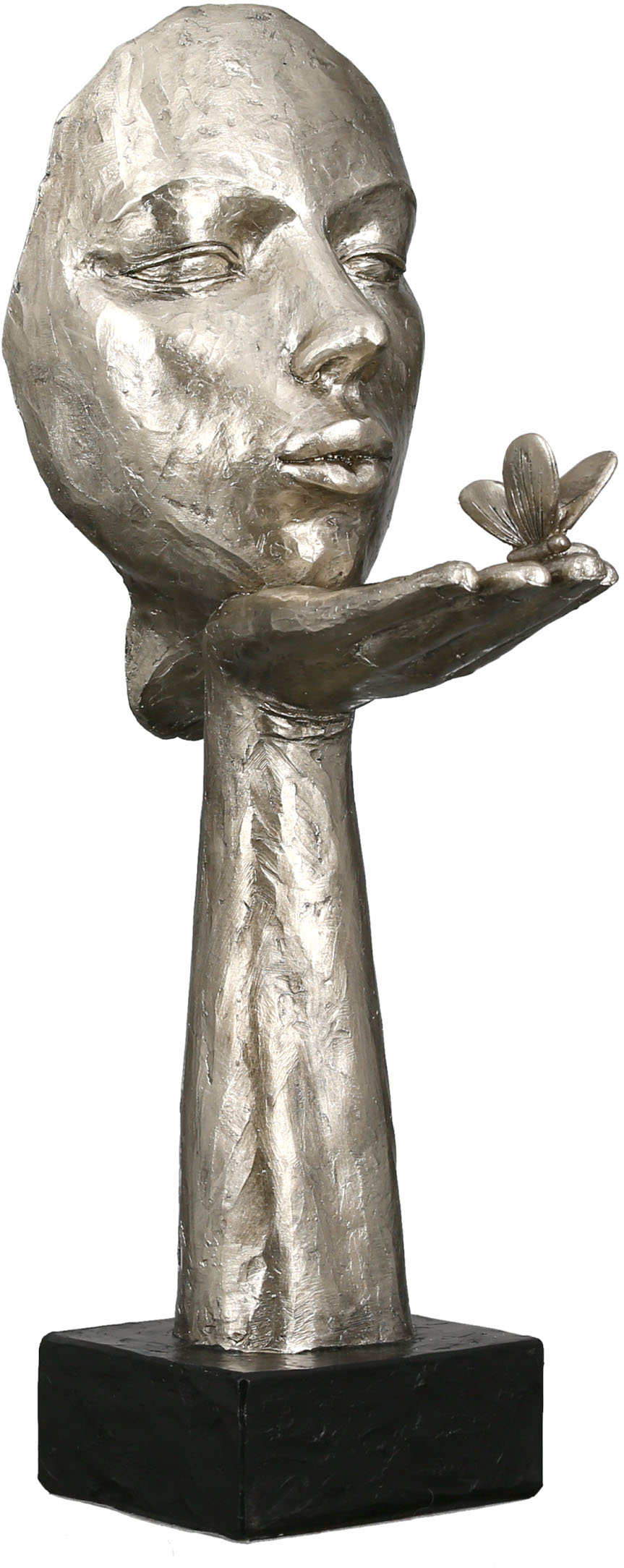 GILDE Dekofigur »Skulptur Desire, antikfinish«, silberfarben, Polyresin GILDE Dekofigur »Skulptur Desire, antikfinish«, silberfarben, Polyresin von Gilde