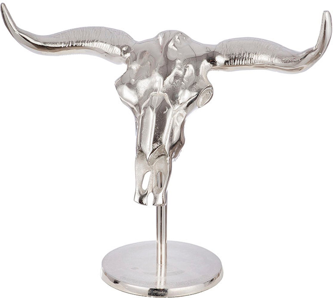 GILDE Wanddekoobjekt »Wandobjekt Silverskull«, (1 St.) GILDE Wanddekoobjekt »Wandobjekt Silverskull«, (1 St.) von Gilde