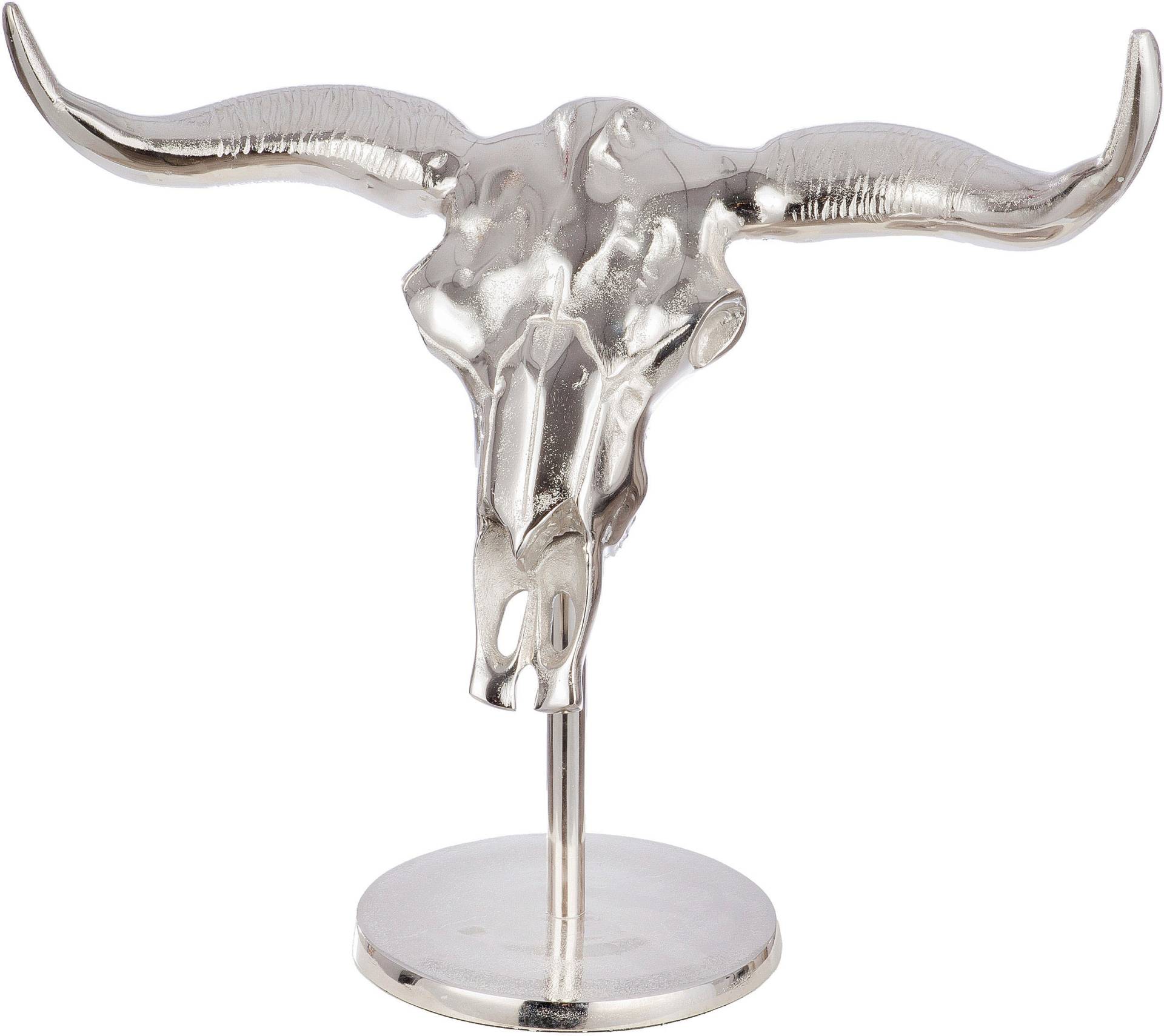 GILDE Wanddekoobjekt »Wandobjekt Silverskull«, (1 St.) GILDE Wanddekoobjekt »Wandobjekt Silverskull«, (1 St.) von Gilde