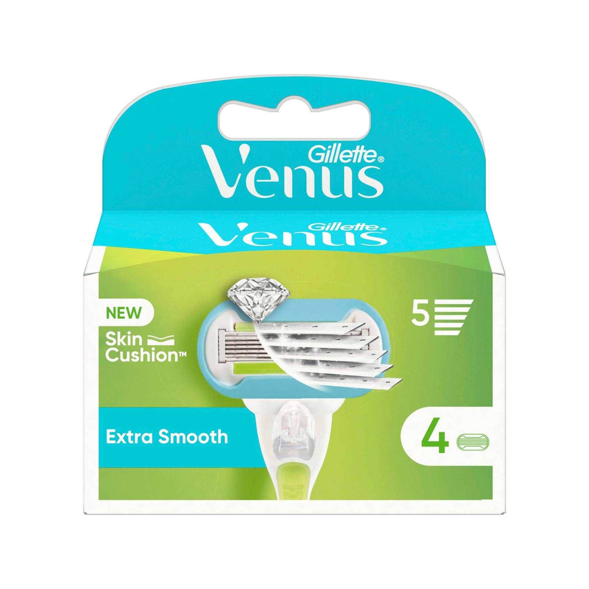 Extra Smooth Rasierklingen Damen  4 pezzi von Gillette Venus