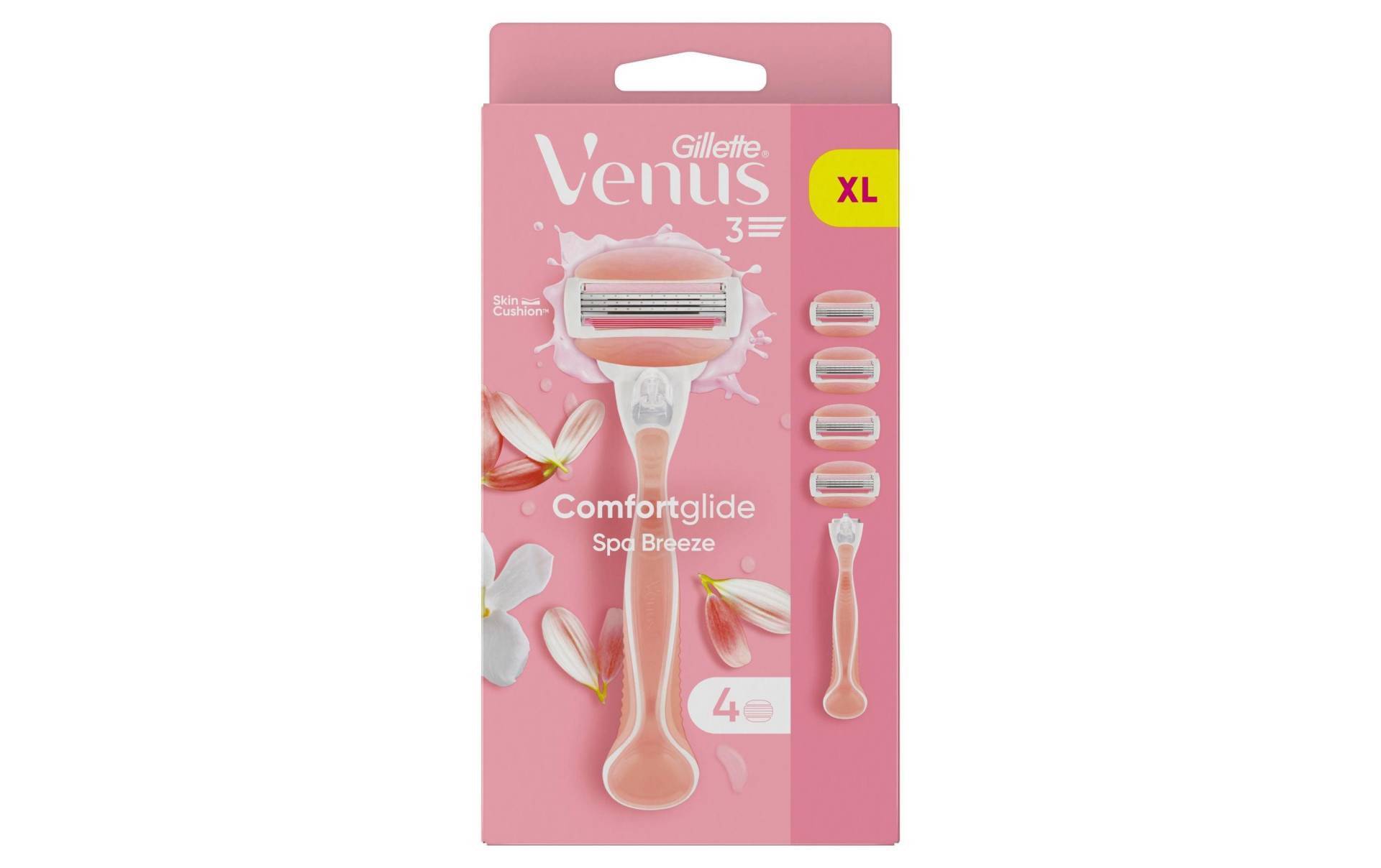 Gillette Venus Körperrasierer »Rasierer Comfortglide Spa Breeze + 4 Rasierklingen« von Gillette Venus