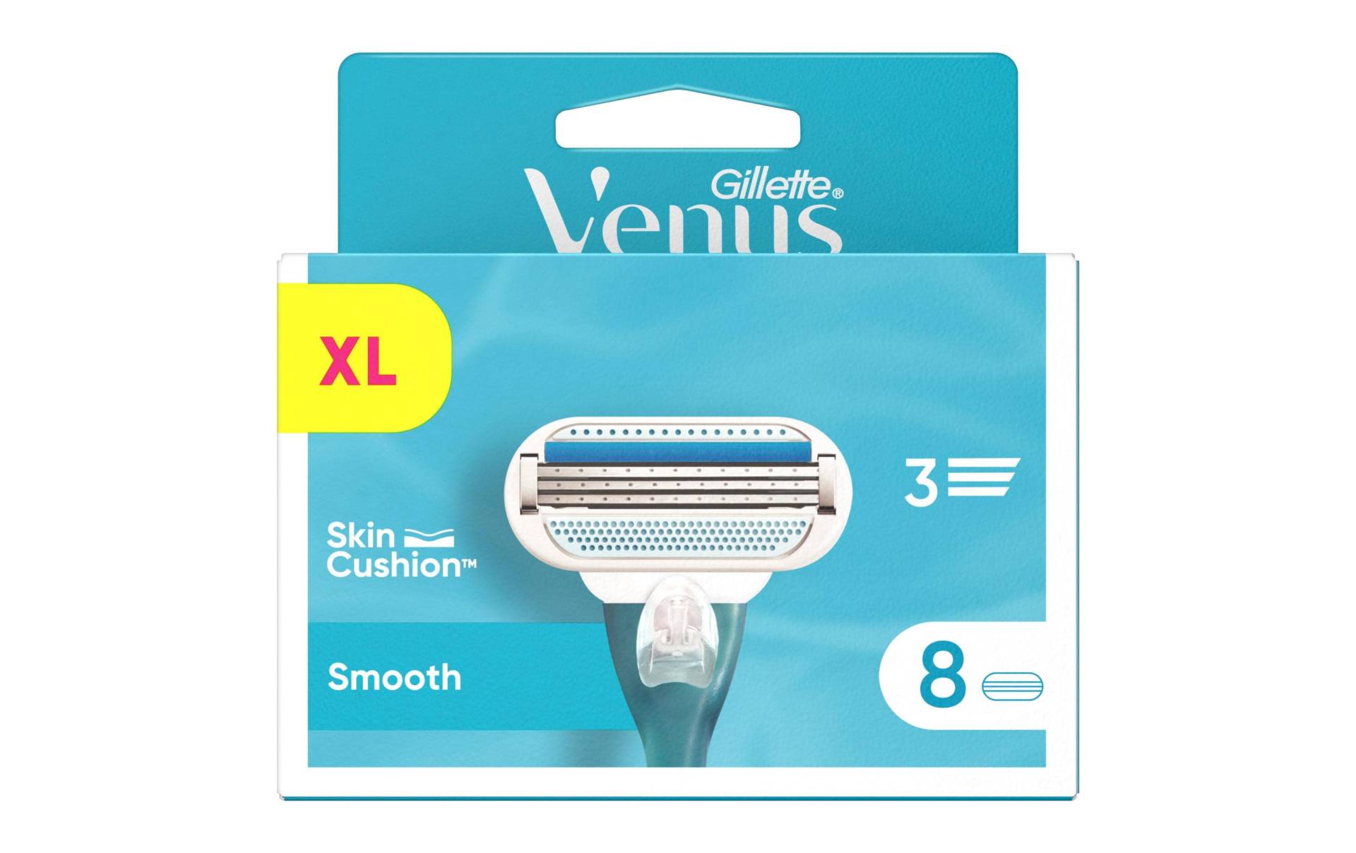 Gillette Venus Rasierklingen »Rasierklingen Smooth 8 Stück«, (8 tlg.) von Gillette Venus