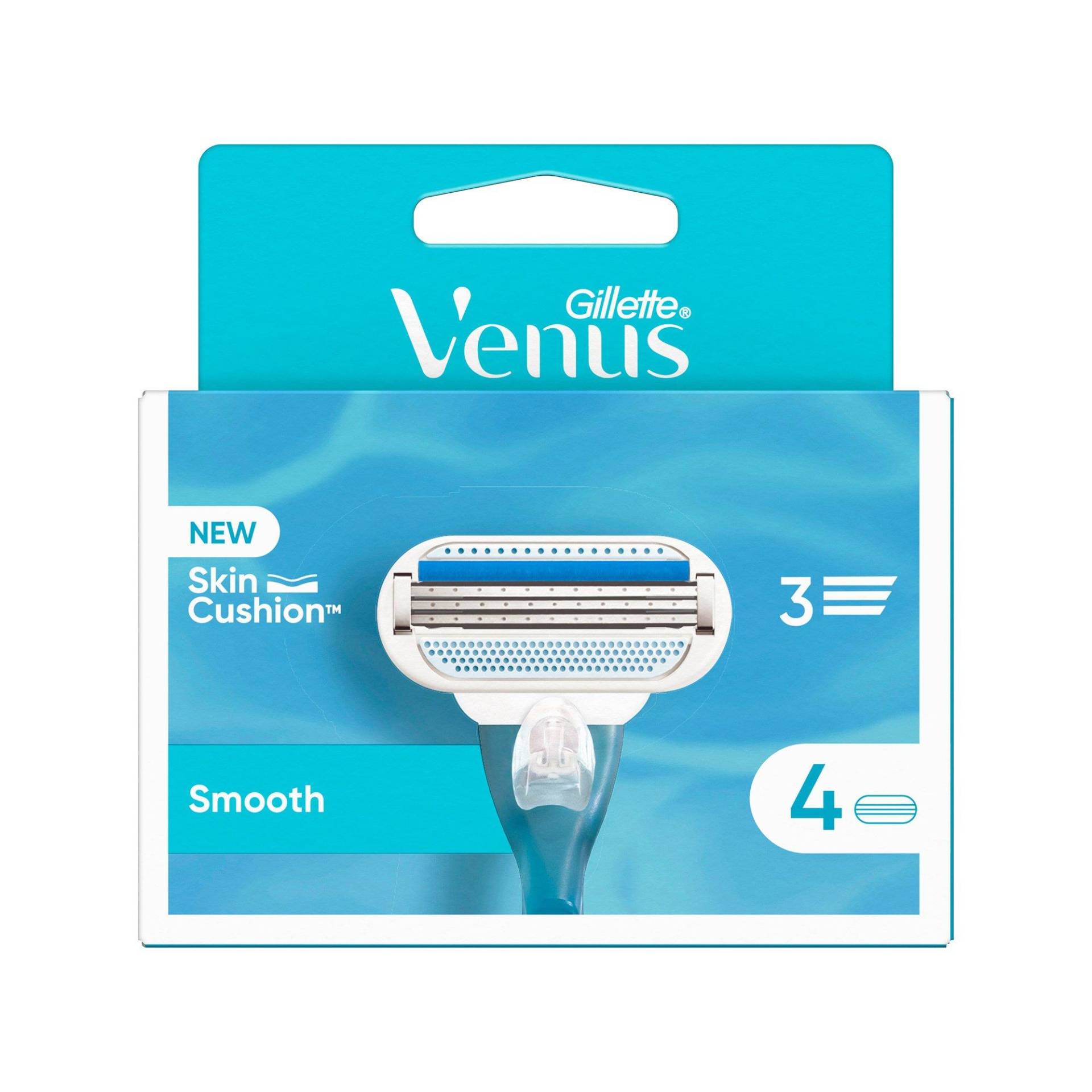 Venus Klingen Damen Metallgrau 4 pezzi von Gillette Venus