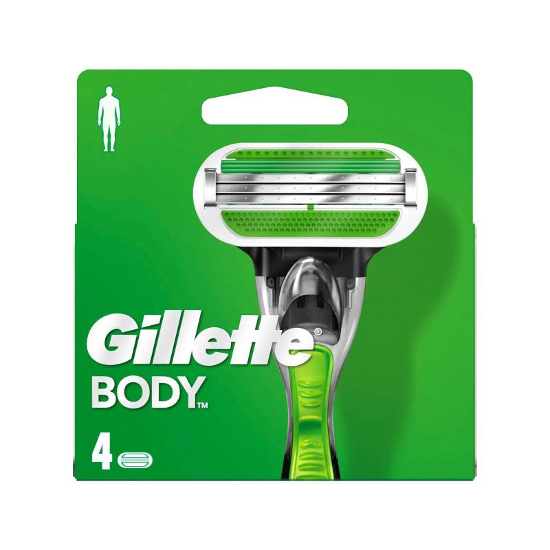 Body Systemklingen, Körperrasur Damen  4 pezzi von Gillette