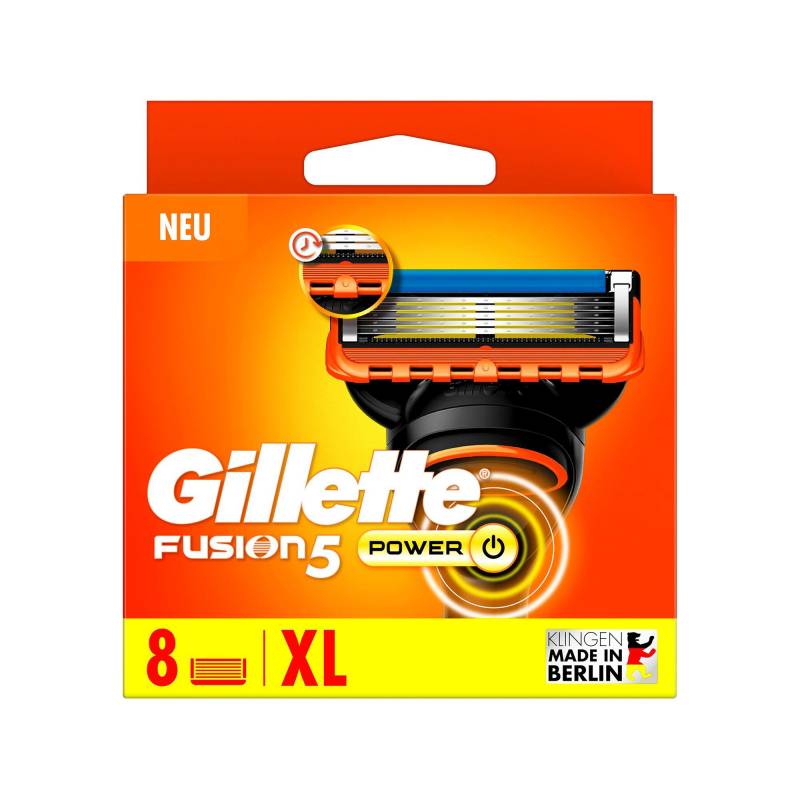 Gillette - Fusion Power Klingen, 5 Power, 8 pieces von Gillette