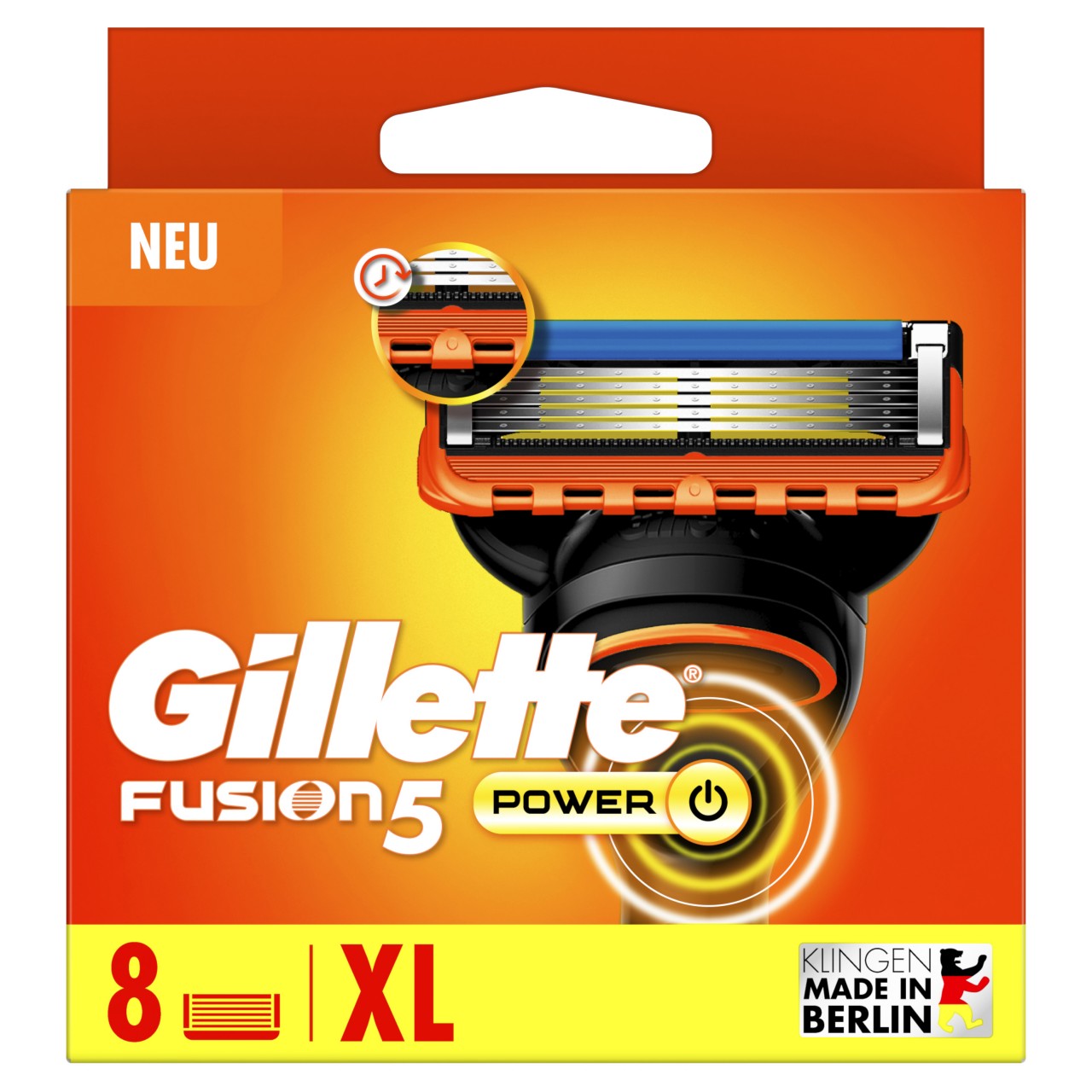 Gillette - Fusion5 Power Systemklingen 8er von Gillette