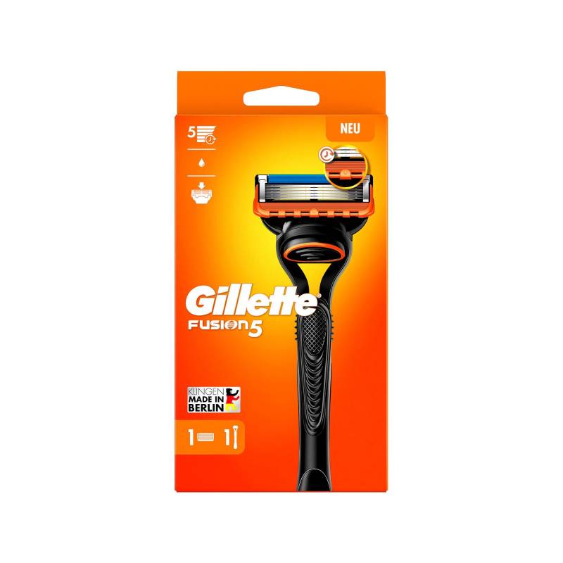 Gillette - Fusion5 Rasierer Herren mit 1 Rasierklinge, Fusion5, One Size von Gillette