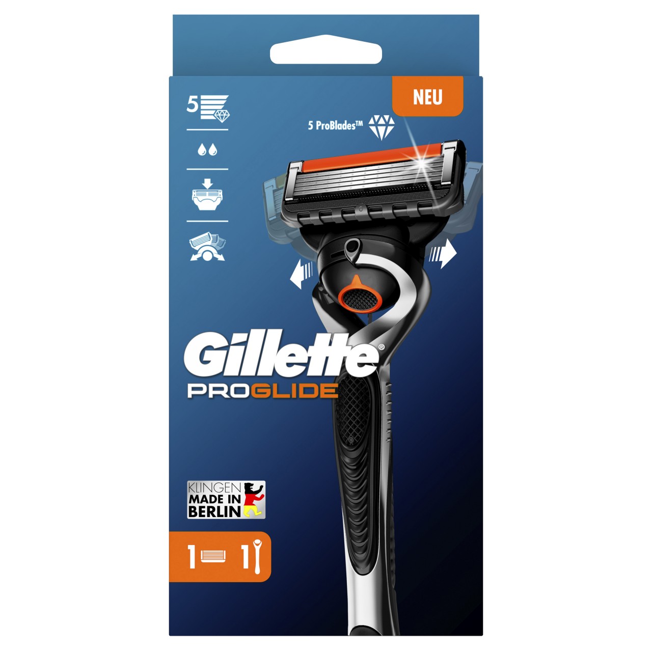 Gillette - ProGlide Flexball Rasierapparat mit 1 Klinge von Gillette