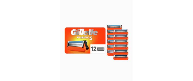 Gillette Rasierklingen »Fusion5 12 Stück«, (12 tlg.) von Gillette