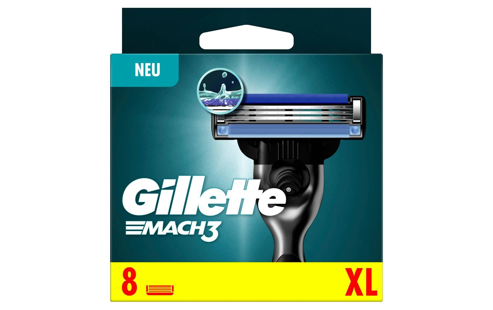 Gillette Rasierklingen »Mach3 8 Stück«, (8 tlg.) von Gillette