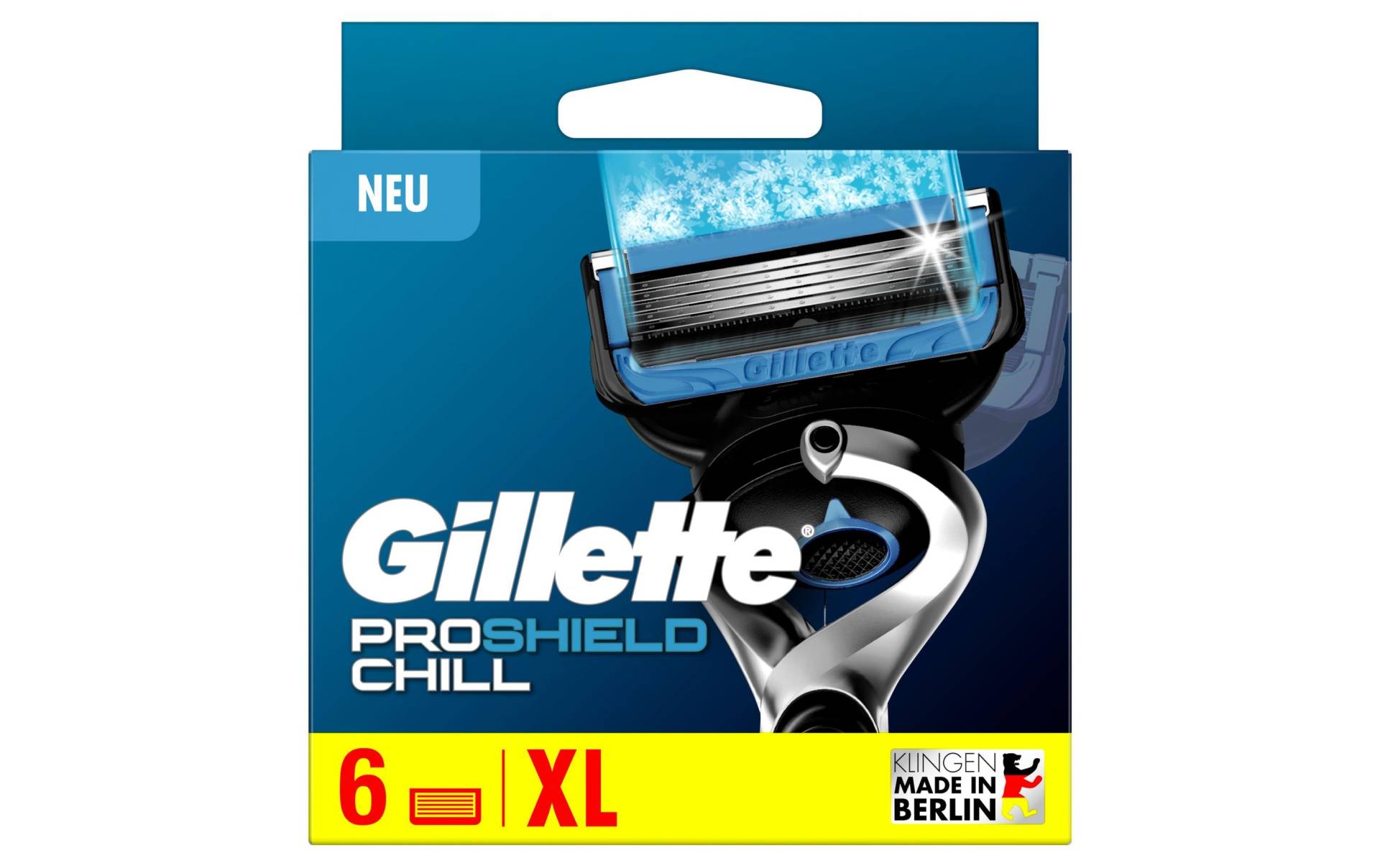 Gillette Rasierklingen »ProShield Chill 6 Stück«, (6 tlg.) von Gillette