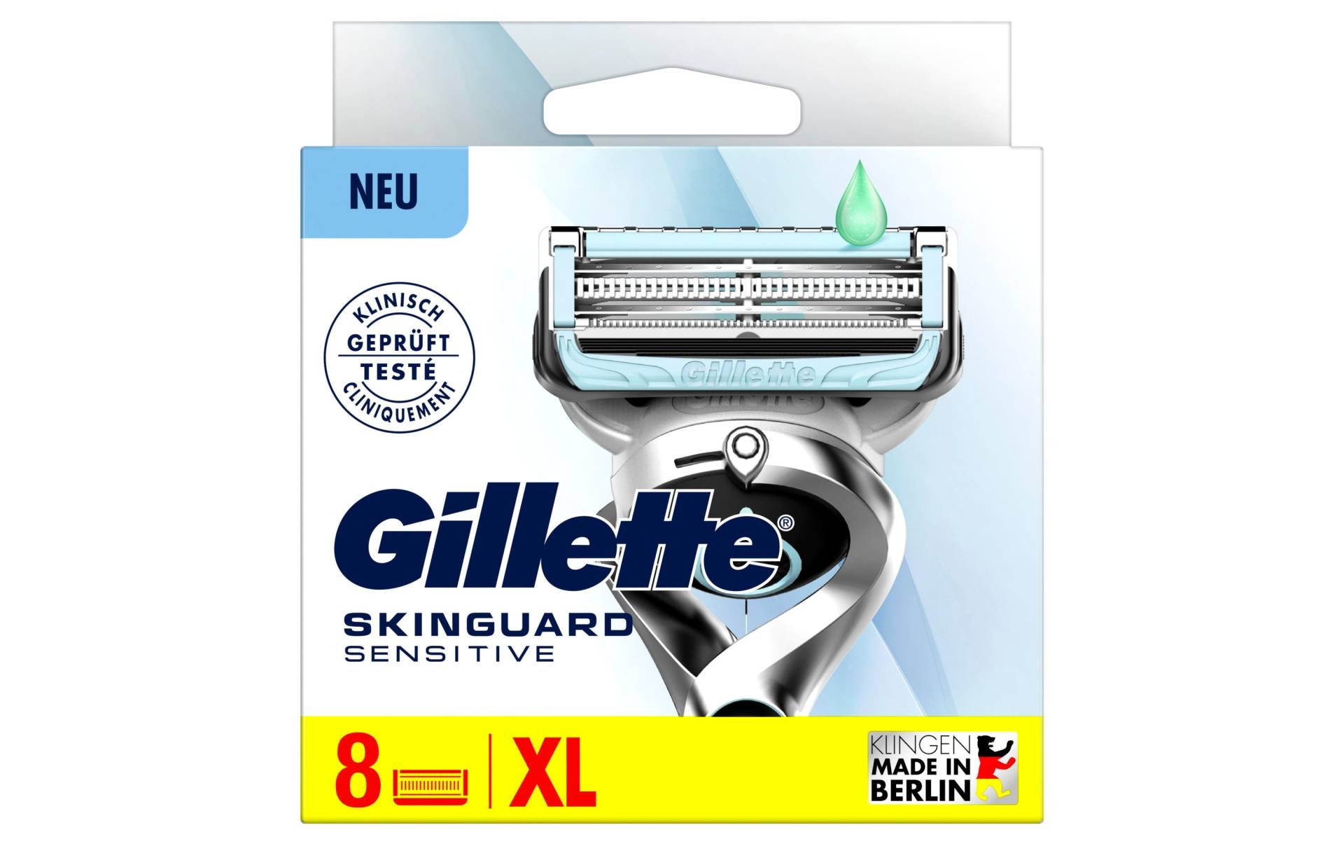 Gillette Rasierklingen »SkinGuard Sensitive 8 Stück«, (8 tlg.) von Gillette