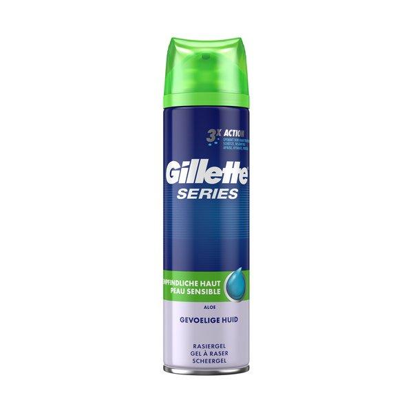 Gillette - Series Sensitive Rasierschaum Für Männer, 200 ml von Gillette