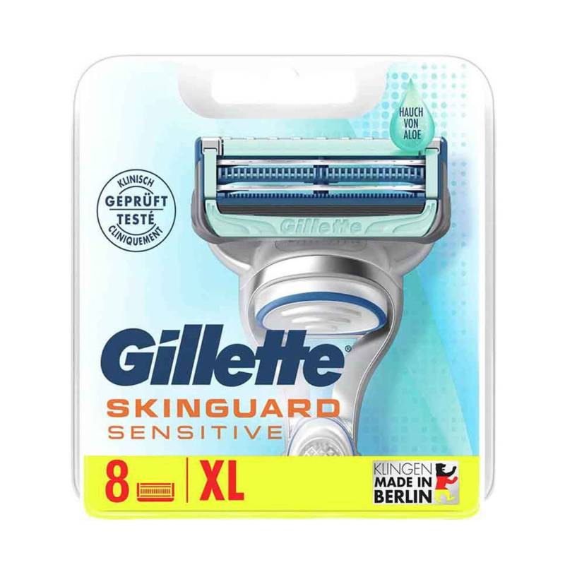 Gillette SkinGuard Sensitive Rasierklingen 8 Stück von Gillette