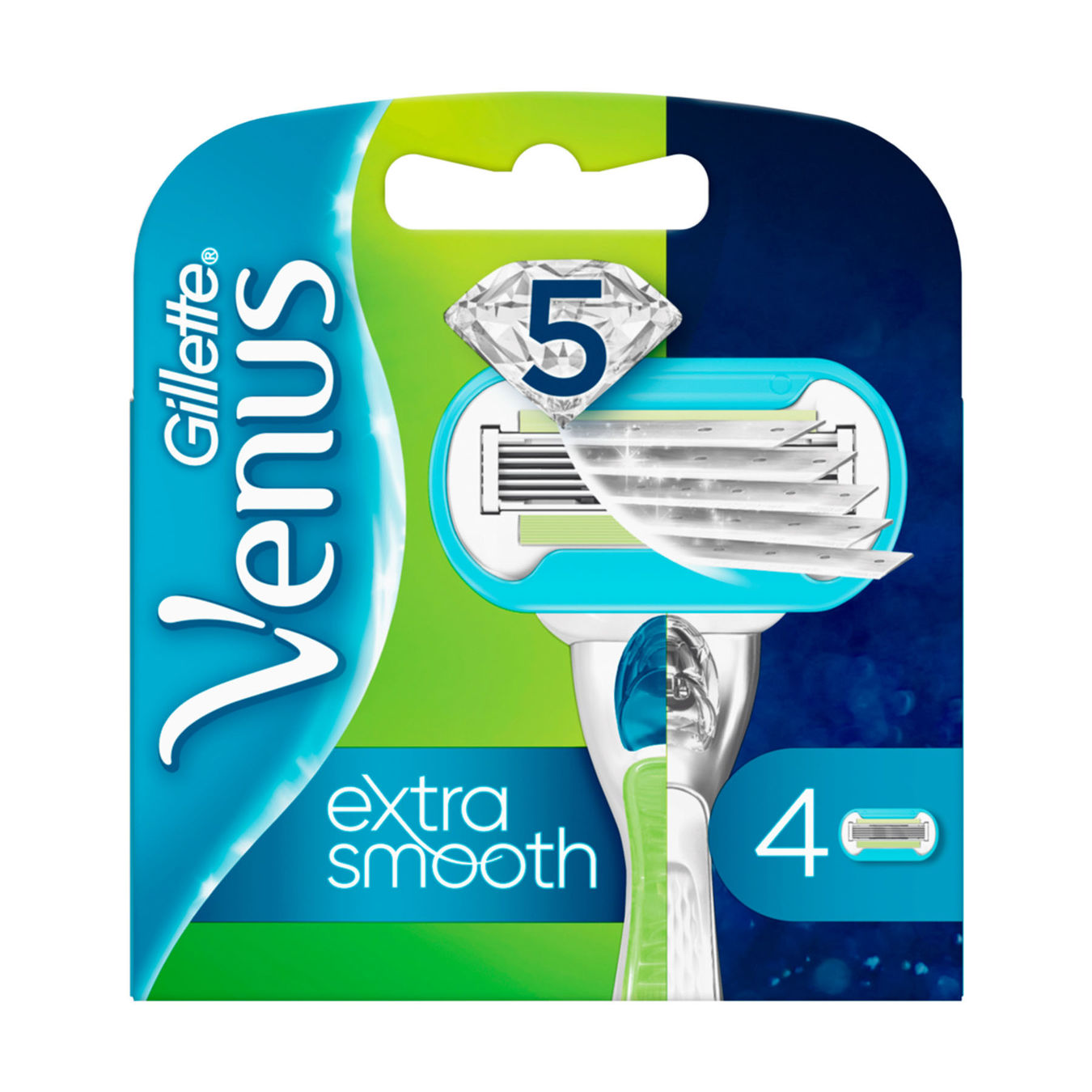 Gillette Venus Extra Smooth Rasierklingen 4 Stück von Gillette