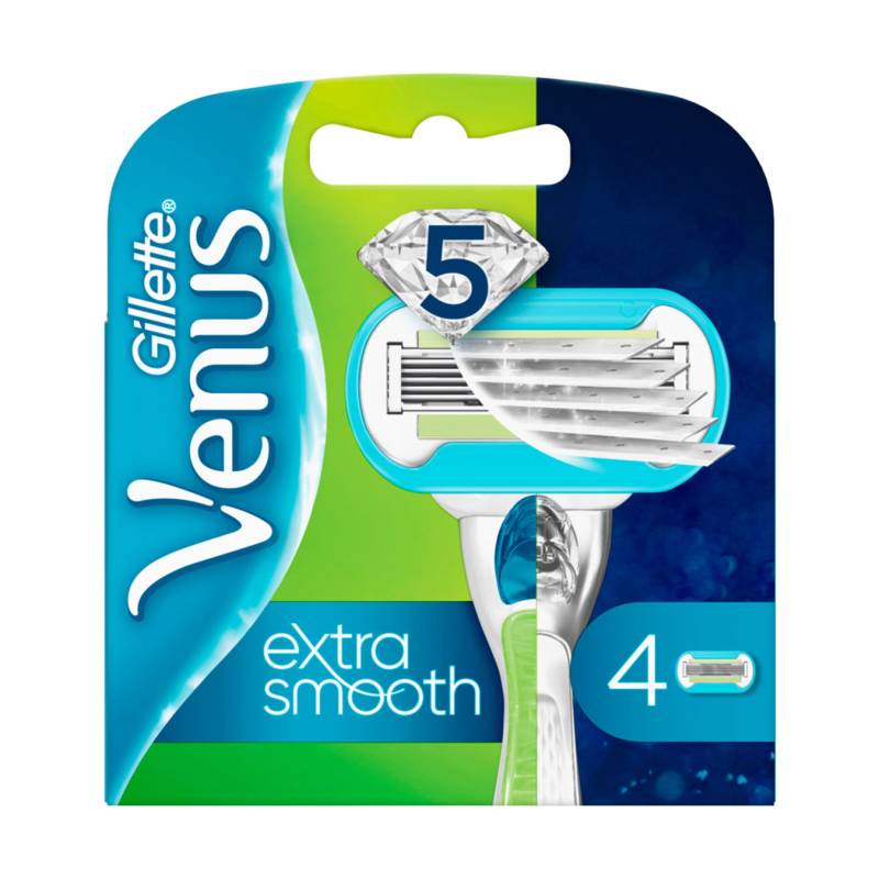 Gillette Venus Extra Smooth Rasierklingen 4 Stück von Gillette