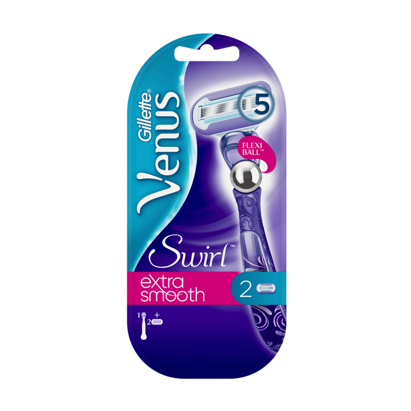 Gillette Venus Extra Smooth Swirl Rasierer von Gillette