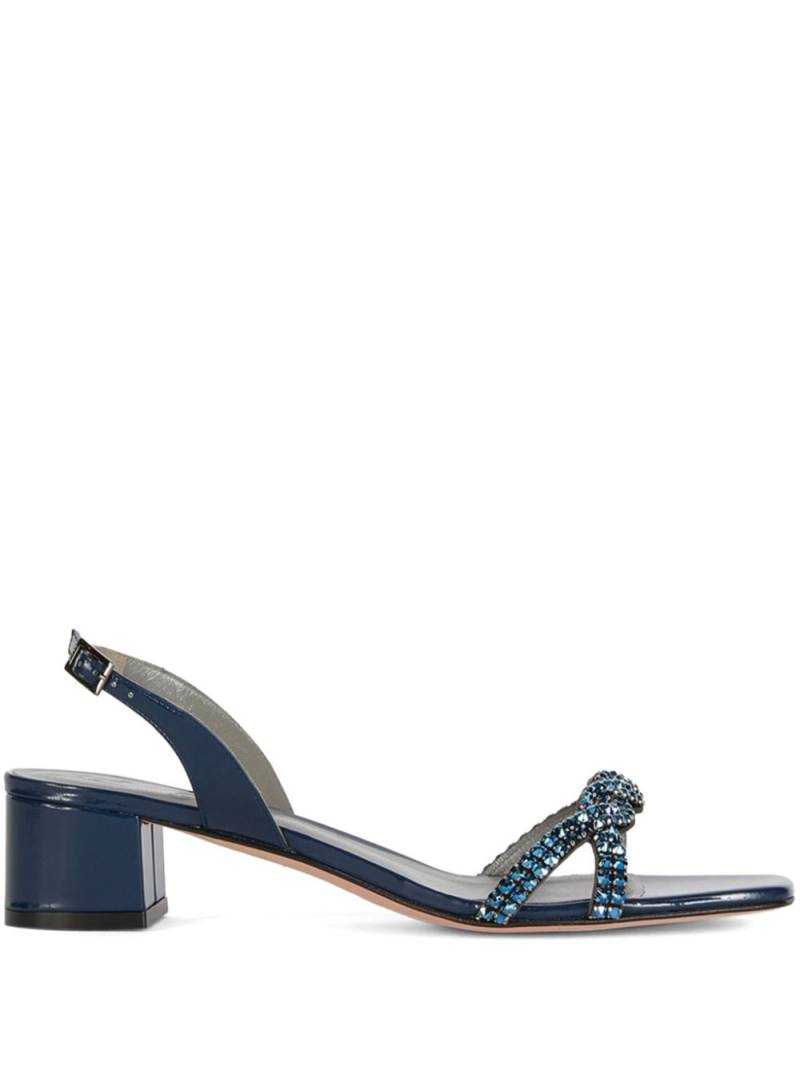 Gina leather sandals - Blue von Gina