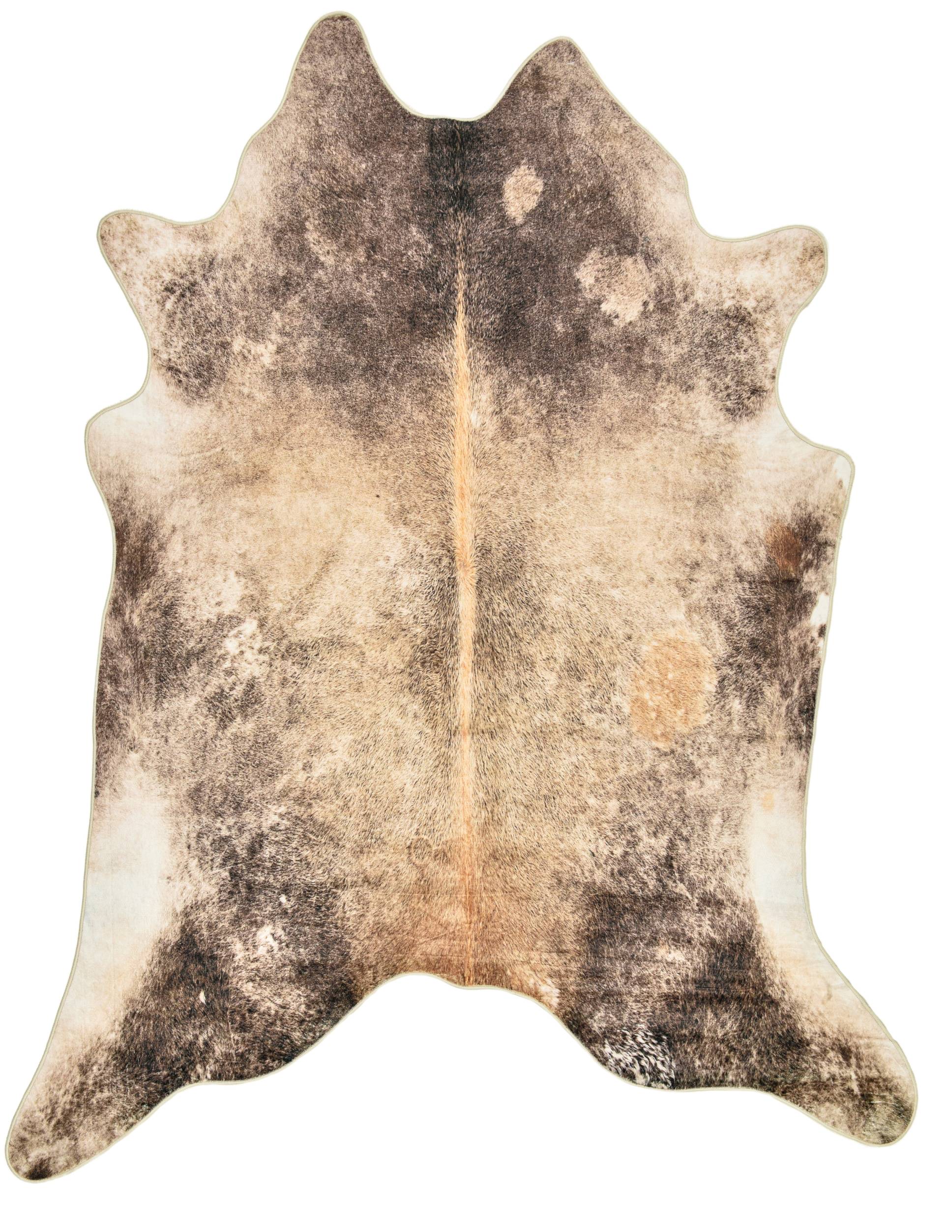 Gino Falcone Fellteppich »Emilia«, fellförmig, 3 mm Höhe, Kunstfell, bedruckt, Kuhfell-Optik, ideal im Wohnzimmer & Schlafzimmer Gino Falcone Fellteppich »Emilia«, fellförmig, 3 mm Höhe, Kunstfell, bedruckt, Kuhfell-Optik, ideal im Wohnzimmer & Schlafzimmer von Gino Falcone