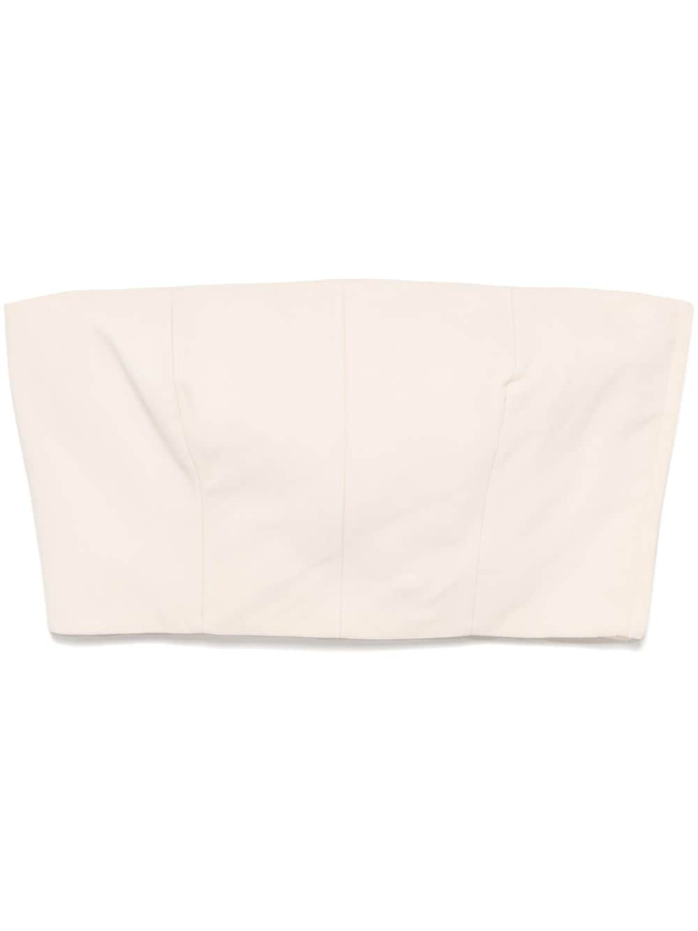 Giorgio Armani Pre-Owned 2000s bandeau-style top - Neutrals von Giorgio Armani Pre-Owned